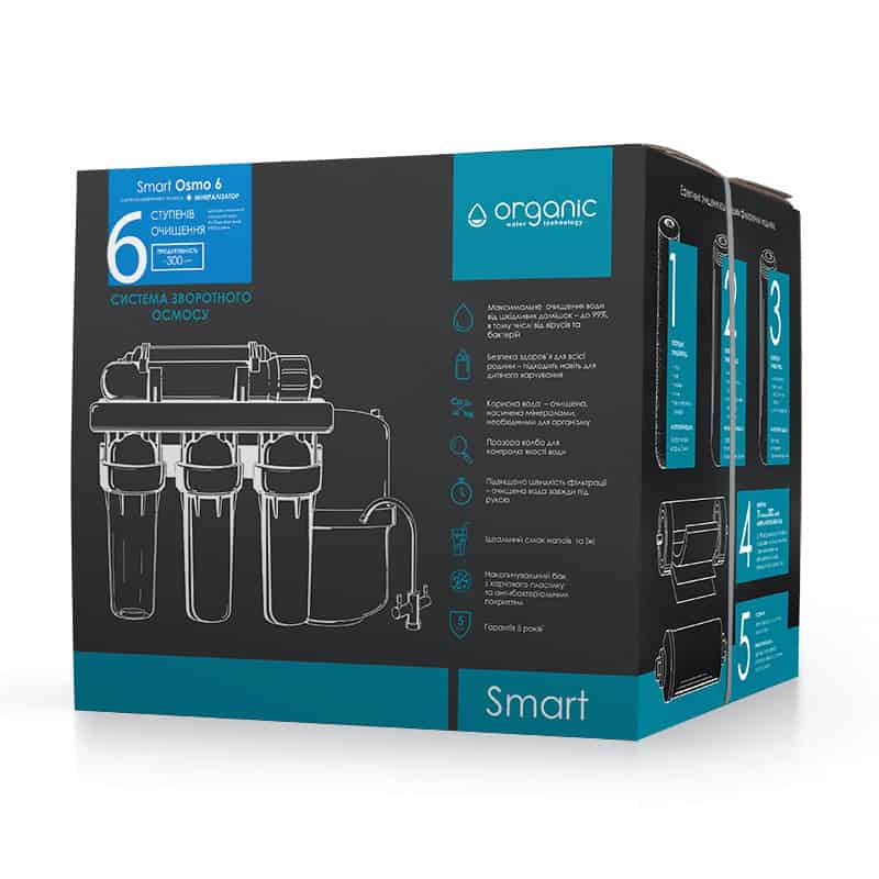 Фильтр обратного осмоса Organic Smart OSMO 6 — изображение 3