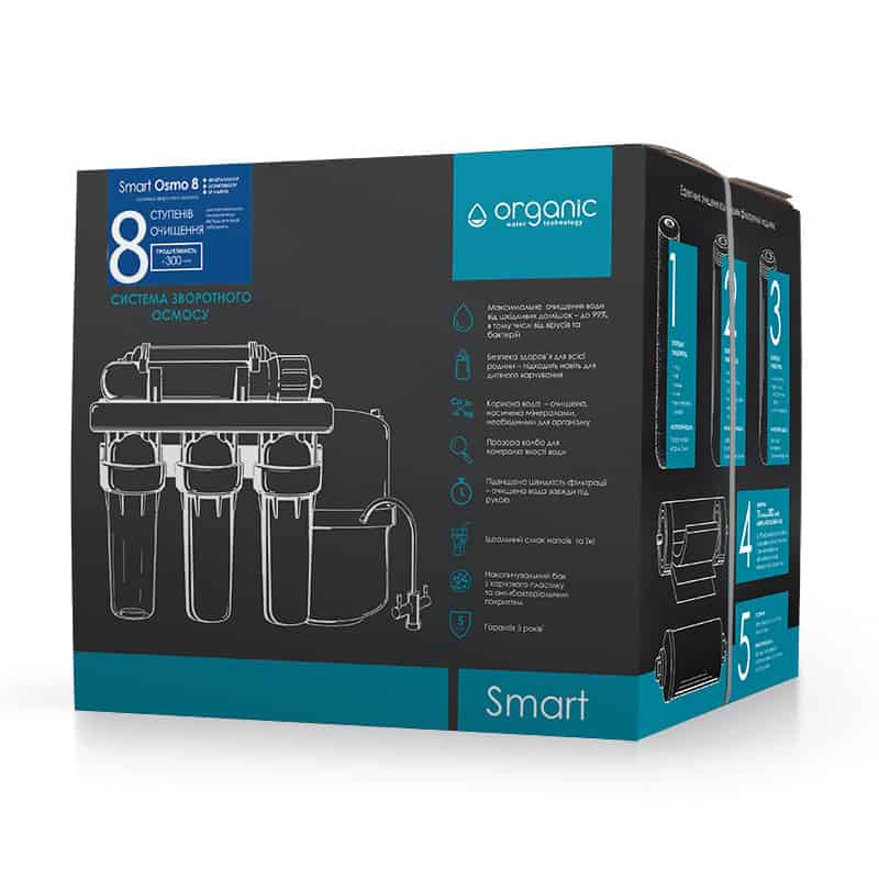 Фильтр обратного осмоса Organic Smart OSMO 8 — изображение 2