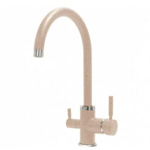 Смеситель комбинированный FABIANO FKM-315 SS BEIGE