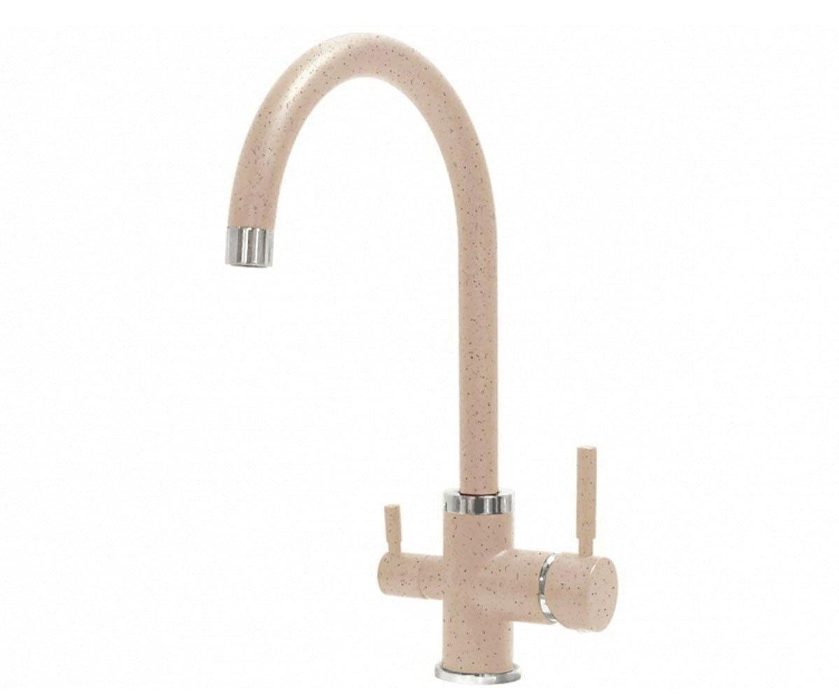 Смеситель комбинированный FABIANO FKM-315 SS BEIGE