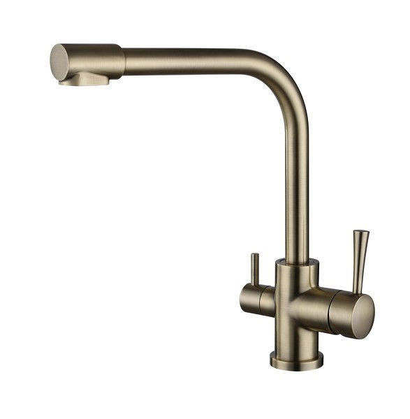 Смеситель с подключением комбинированный Kaiser Mercur 26044 Silver