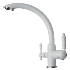 Смеситель для кухни Kaiser белый 31244-10 белый/white