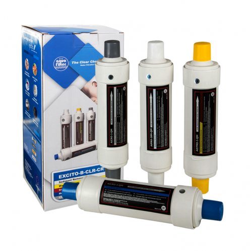 Комплект четырёх картриджей Aquafilter EXCITO-B-CLR-CRT