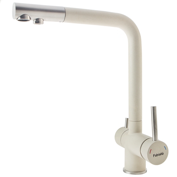 Кухонный смеситель FABIANO FKM-317 SS CREAM