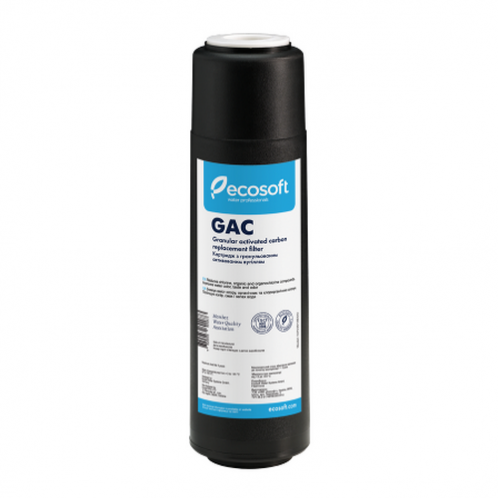 Картридж с гранулированным активированным углем Ecosoft 2,5"х10"