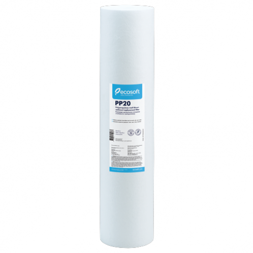 Картридж из вспененного полипропилена Ecosoft 4,5"x20" 20 мкм