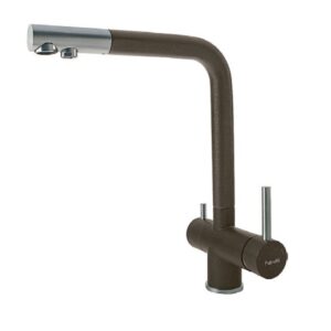 Смеситель на две воды FABIANO S/STEEL FKM-317 SS ESPRESSO