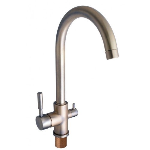 Смеситель для питьевой воды Globus Lux GLLR 0333 LAZER BRONZE