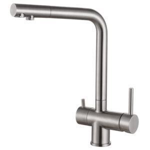 Кухонный смеситель FABIANO FKM-317 SS INOX