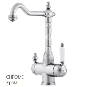 Кухонный смеситель двойной FABIANO FKM-318 CHROME