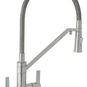 Смеситель кухонный TOPAZ ZARA-P-8812-H24-S