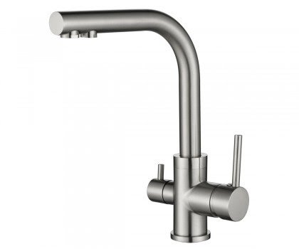 Кухонный смеситель AQUA SANITA AKVADUO 2663-001 Хром
