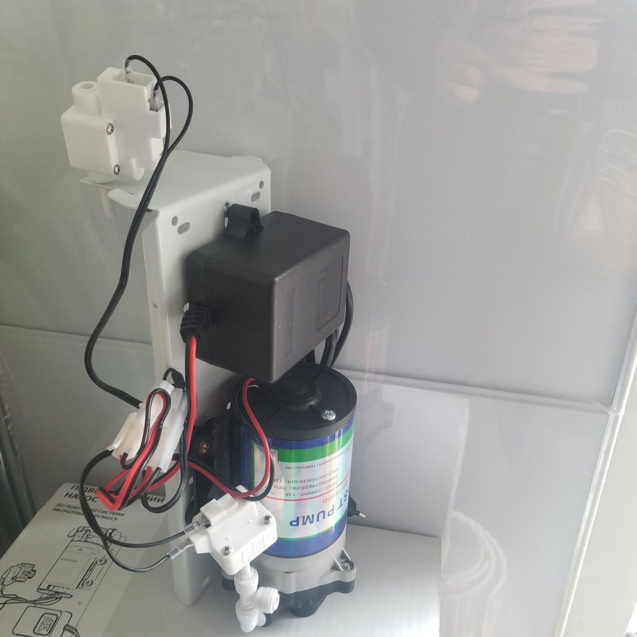 Насос для обратного осмоса на пластине BOOST PUMP 75 GPD — изображение 5