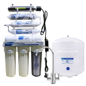 Фильтр обратного осмоса Aqualine RO-8 bio UV