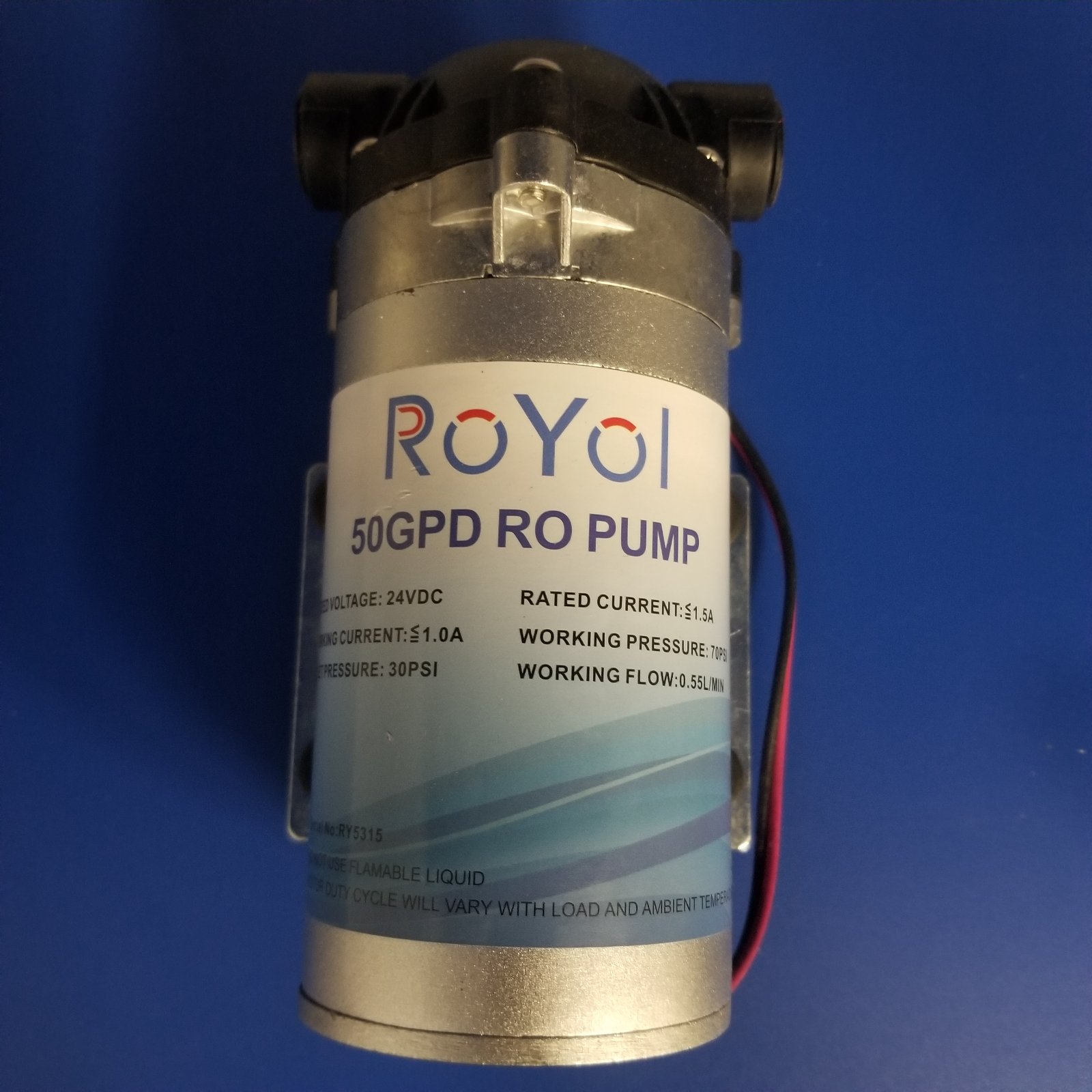 Помпа-насос для обратного осмоса RoYoI 50GPD