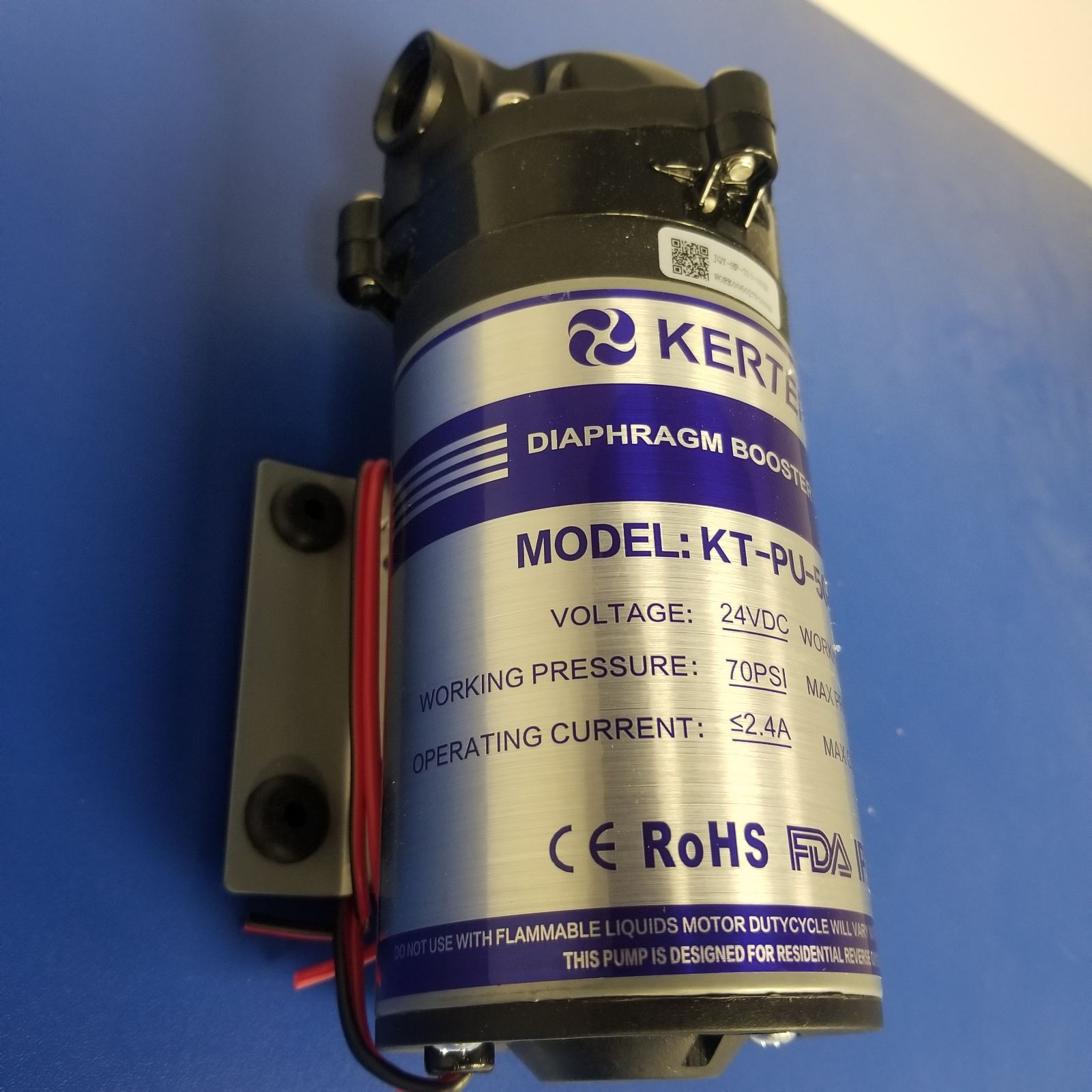 Помпа-насос для обратного осмоса KERTER KT-PU-500GPD — изображение 2