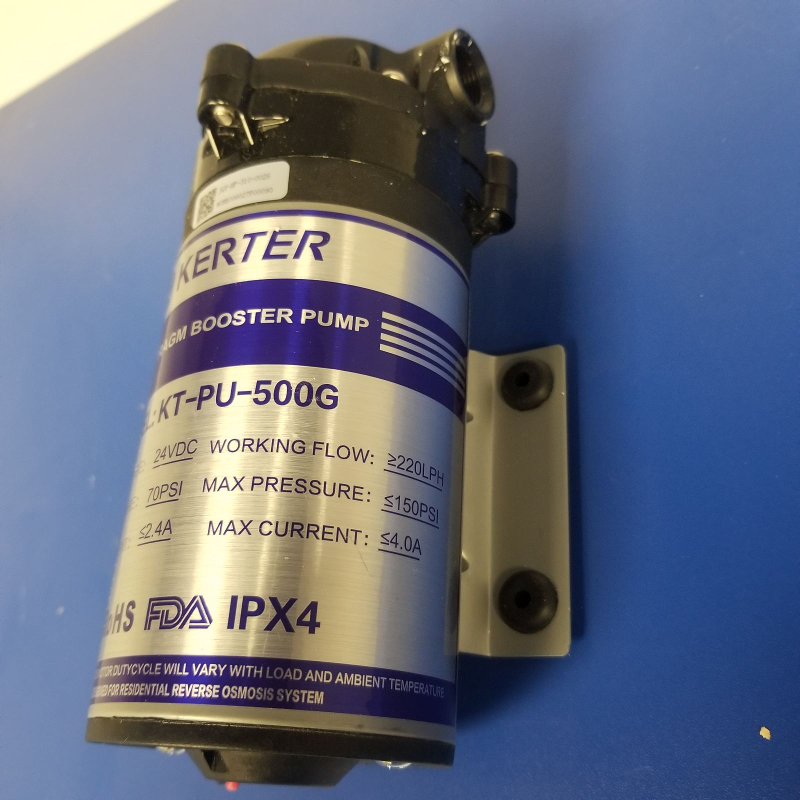 Помпа-насос для обратного осмоса KERTER KT-PU-500GPD — изображение 3