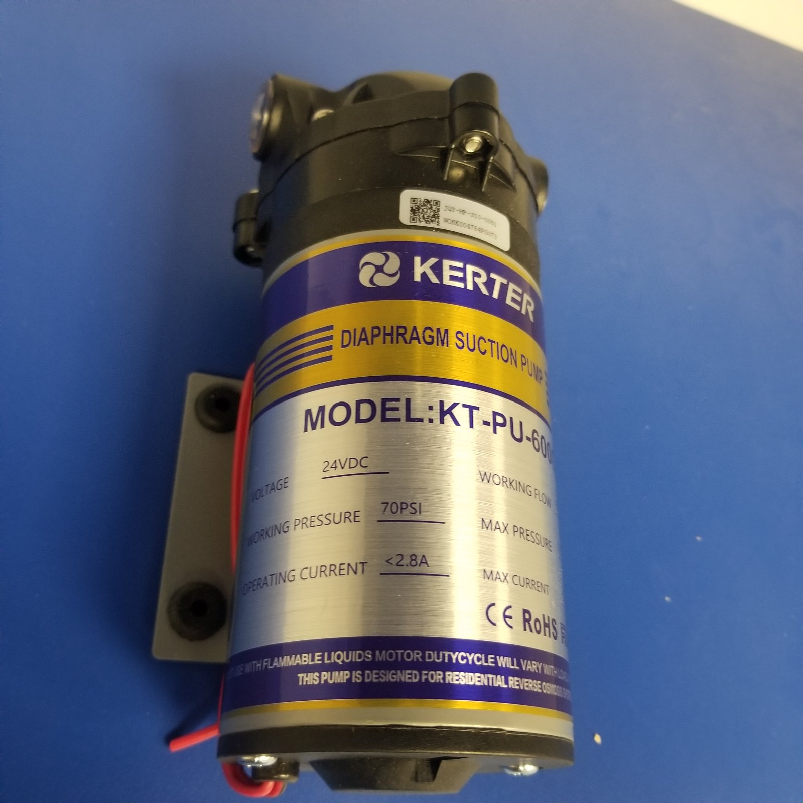 Помпа-насос для обратного осмоса KERTER KT-PU-600GPD — изображение 3